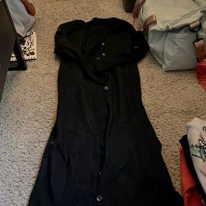 Cashmere long cardigan